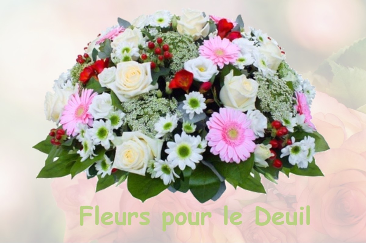 fleurs deuil CHANTESSE